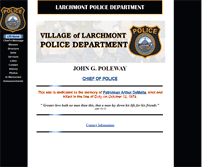 Tablet Screenshot of larchmontpolice.org